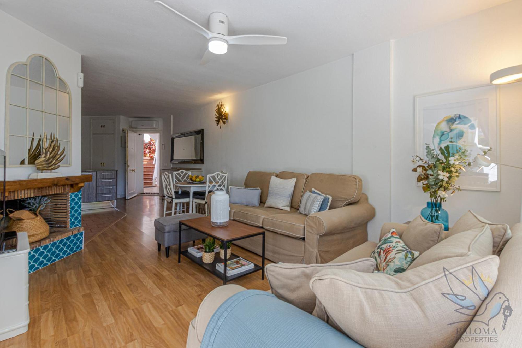 Apartamento Benalgolf Lovely In With Sea Views, Excellent Wifi Connection, Private Backyard With Bbq *